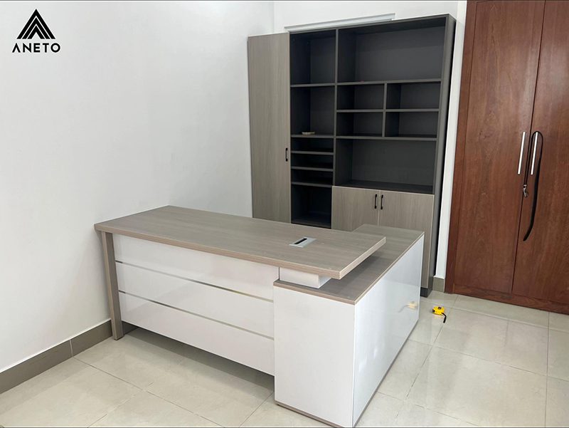 7 mẫu bàn giám đốc đẹp mê hồn do Aneto trực tiếp lắp đặt
