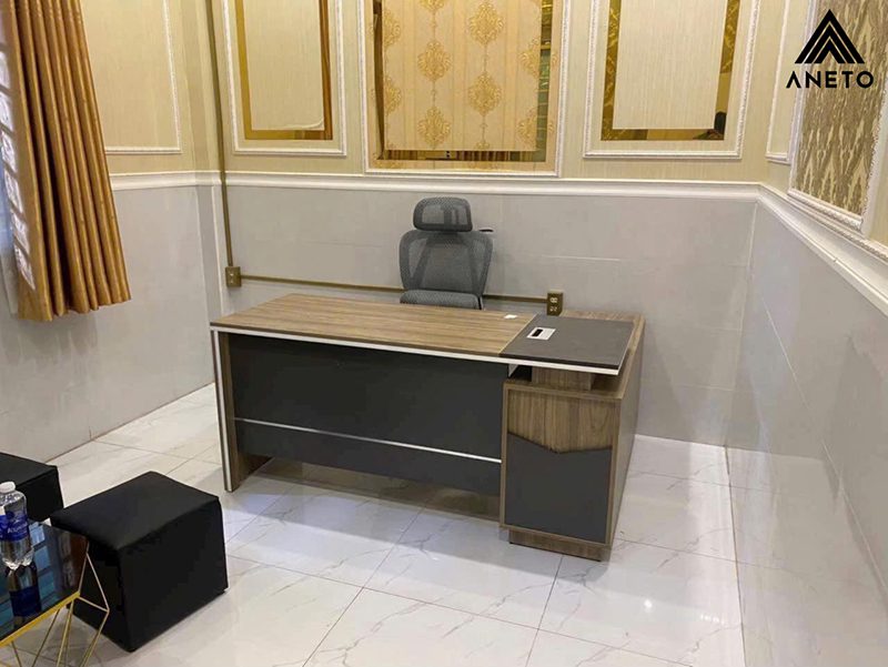 7 mẫu bàn giám đốc đẹp mê hồn do Aneto trực tiếp lắp đặt