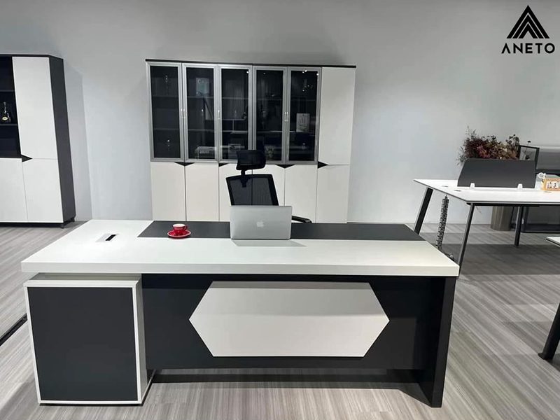 7 mẫu bàn giám đốc đẹp mê hồn do Aneto trực tiếp lắp đặt