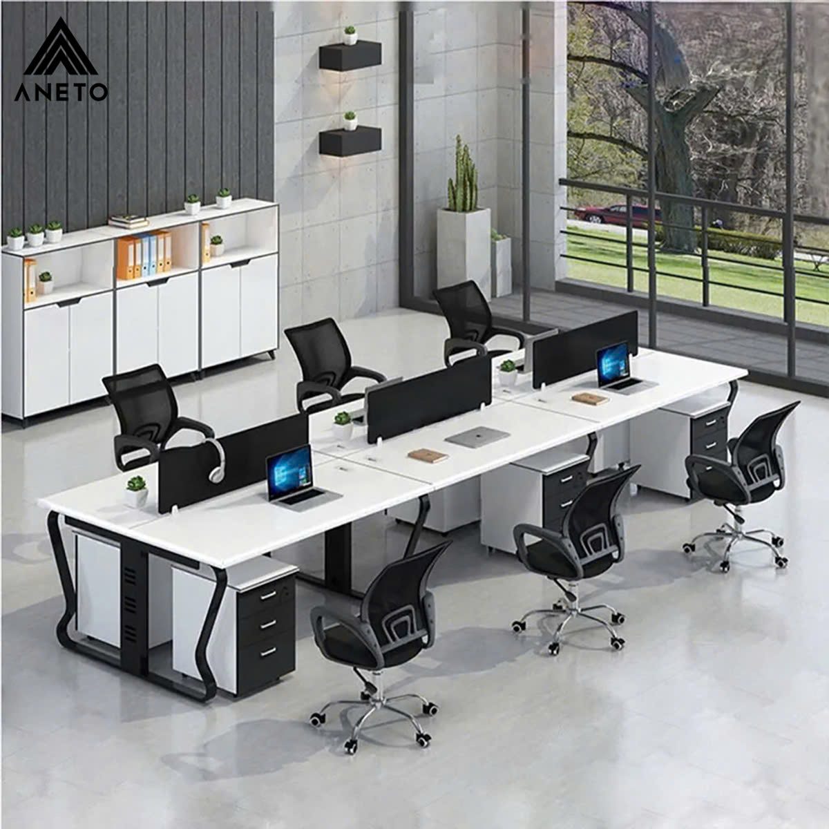 Bàn họp 2m – Giải pháp tối ưu cho không gian họp vừa và nhỏ