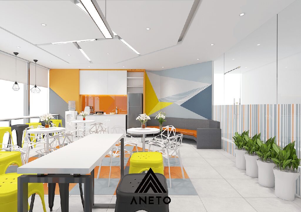 Phòng Pantry – “Vũ Khí Bí Mật” Nâng Tầm Văn Phòng Hiện Đại