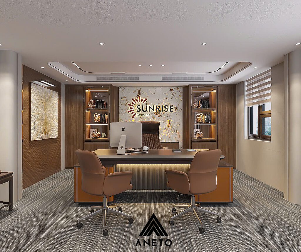 [Dự án thiết kế] Văn phòng giám đốc – Không gian khẳng định bản lĩnh lãnh đạo