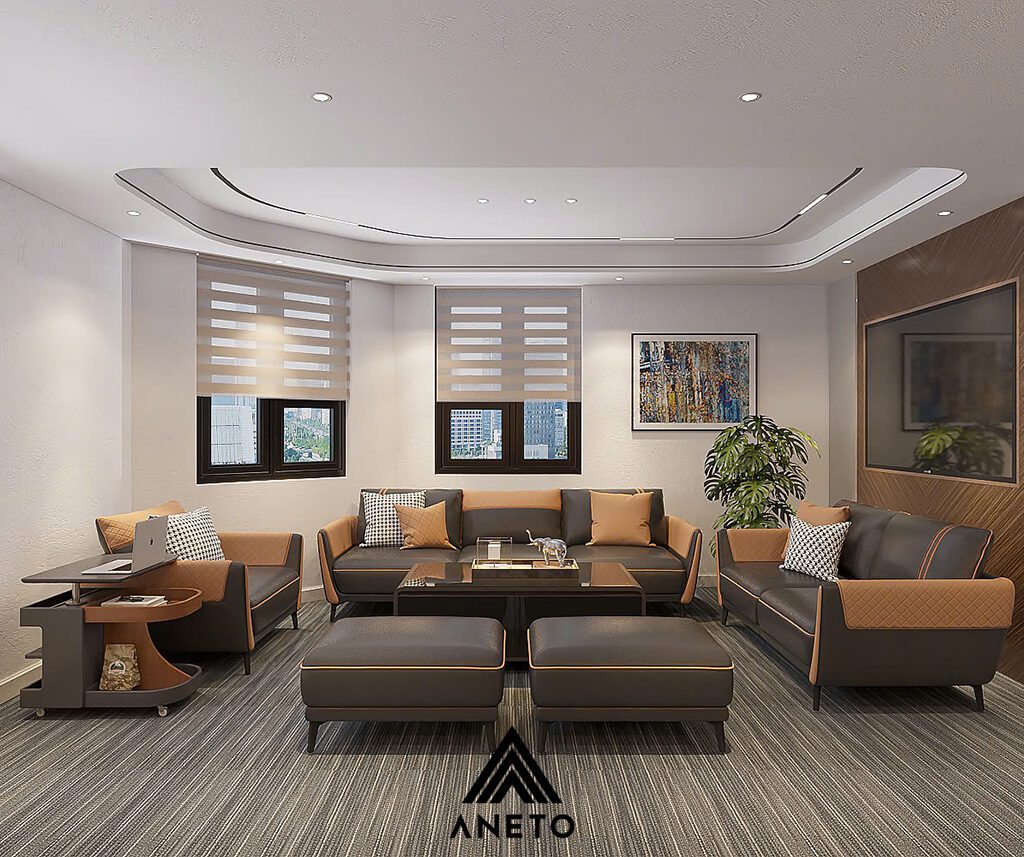 [Dự án thiết kế] Văn phòng giám đốc – Không gian khẳng định bản lĩnh lãnh đạo