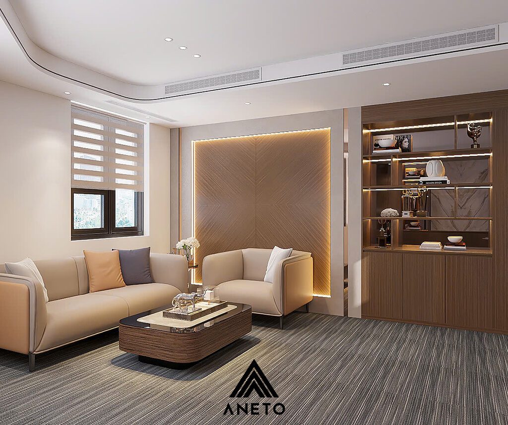 [Dự án thiết kế] Văn phòng giám đốc – Không gian khẳng định bản lĩnh lãnh đạo