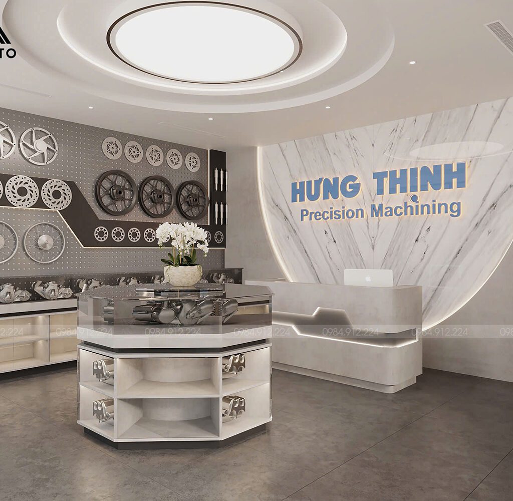 Dự án thiết kế nội thất văn phòng Hưng Thịnh Dự án thiết kế nội thất văn phòng Hưng Thịnh