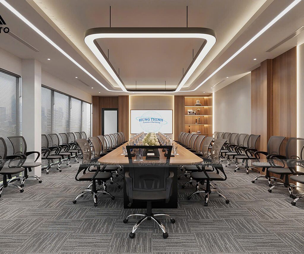 Dự án thiết kế nội thất văn phòng Hưng Thịnh Dự án thiết kế nội thất văn phòng Hưng Thịnh