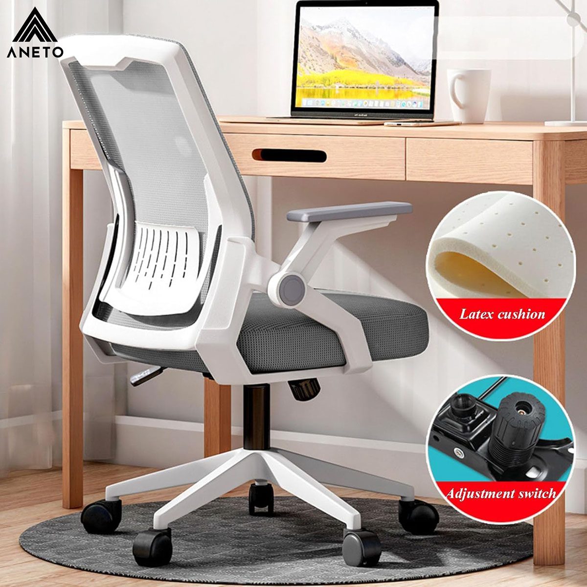 Ghế công thái học định hình tư thế ngồi đúng