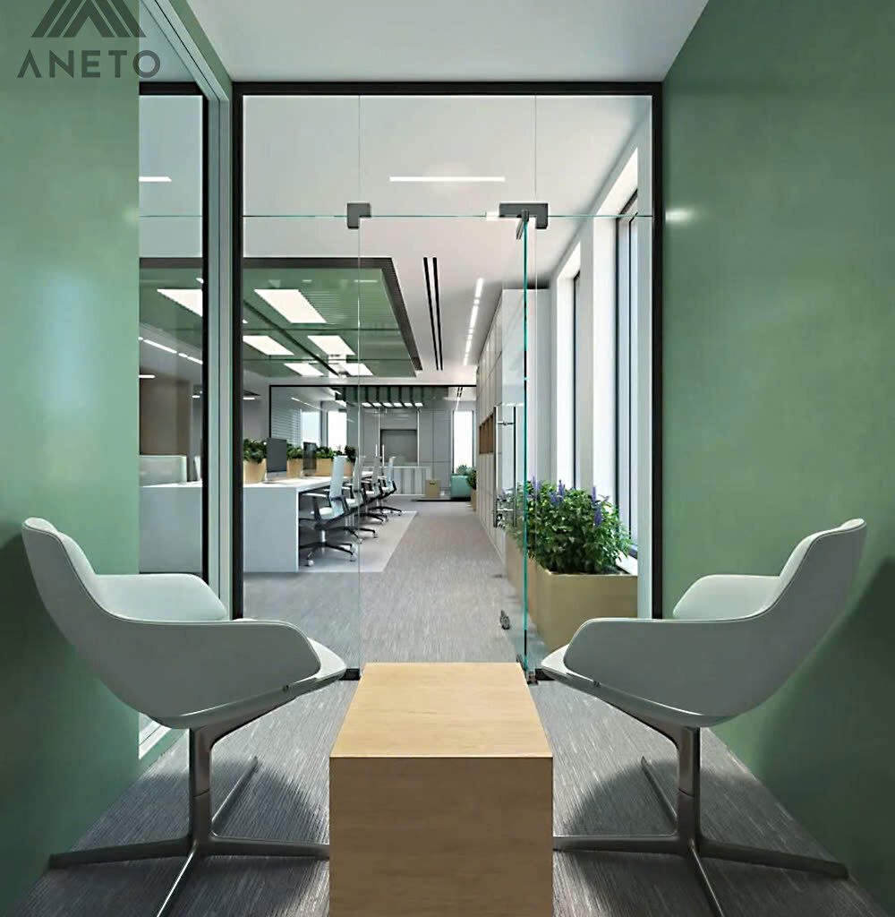 Nội thất văn phòng mở linh hoạt và sáng tạo