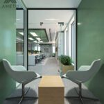 Nội thất văn phòng mở linh hoạt và sáng tạo