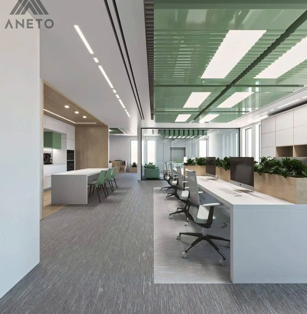 Nội Thất Văn Phòng Mở – Linh Hoạt, Kết Nối Và Sáng Tạo