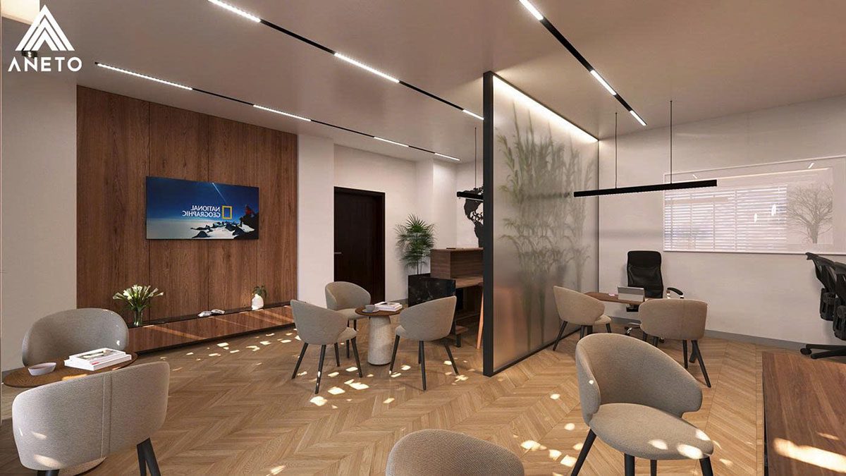 Văn phòng hiện đại thiết kế định hình văn hóa làm việc tương lai