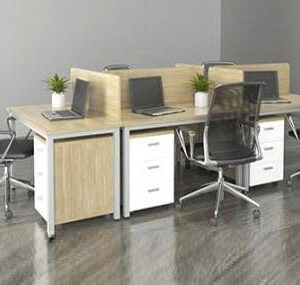 Cụm bàn làm việc nhóm 5 người ANETO W534659 Cụm bàn làm việc nhóm 5 người ANETO W534659