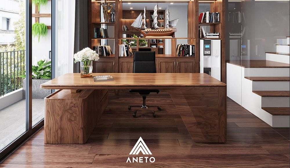 Bàn Làm Việc Gỗ Óc Chó – Vẻ Đẹp Sang Trọng, Tinh Tế Và Bền Vững Từ Tự Nhiên Bàn Làm Việc Gỗ Óc Chó – Vẻ Đẹp Sang Trọng, Tinh Tế Và Bền Vững Từ Tự Nhiên