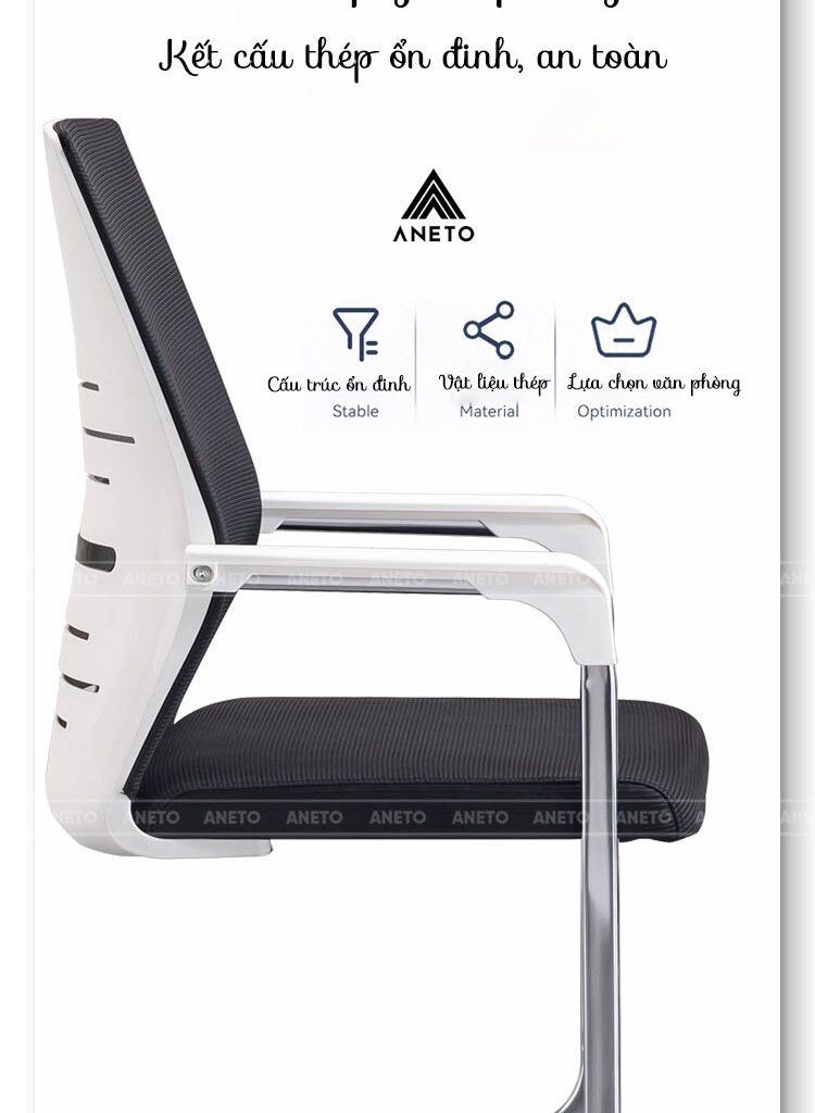 Ghế Chân Quỳ ANETO – Sự Lựa Chọn Hoàn Hảo Cho Văn Phòng Hiện Đại