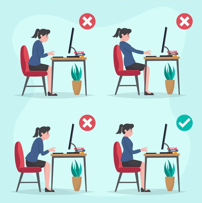 Ứng dụng nguyên tắc công thái học trong setup góc làm việc hiệu quả