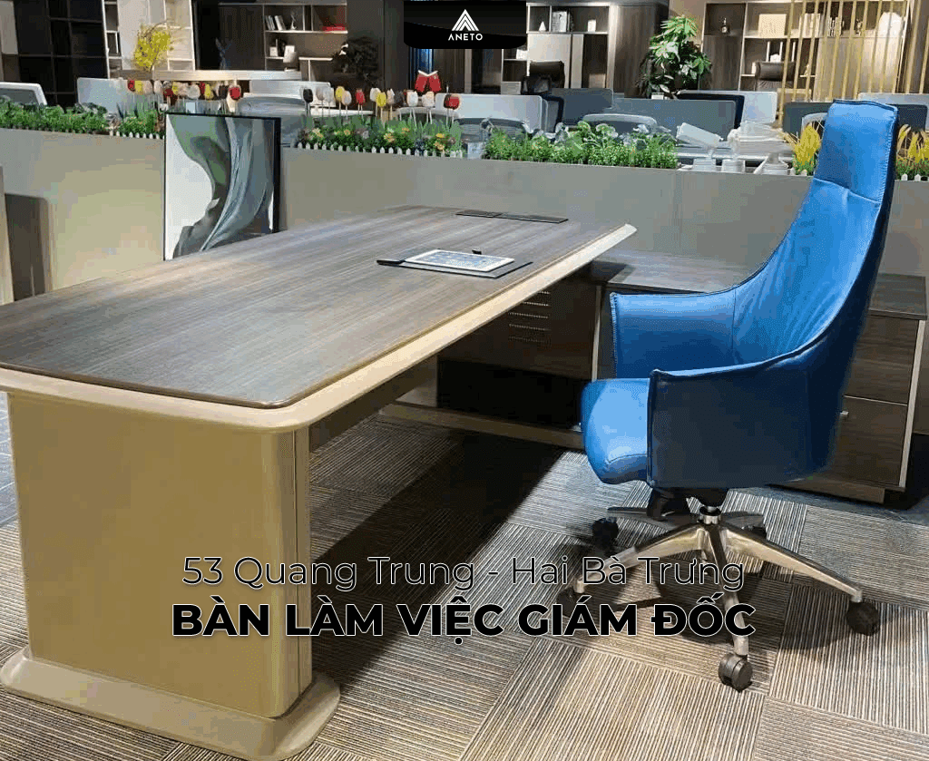 Dự án lắp đặt bàn làm việc giám đốc tại Quang Trung – Hai Bà Trưng, Hà Nội