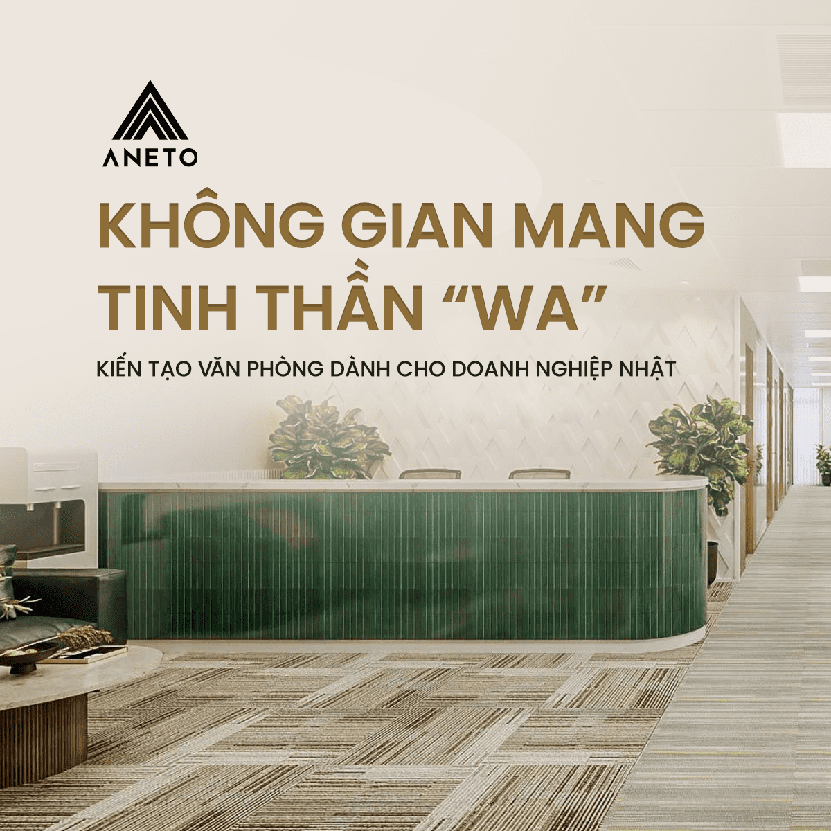 Thiết Kế Văn Phòng Nhật Bản – Tinh Thần “WA” Trong Không Gian Làm Việc Hiện Đại