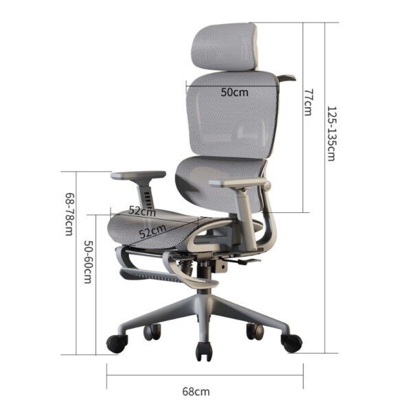 Ghế Công Thái Học Lưới ANETO Cao Cấp UNK1044150