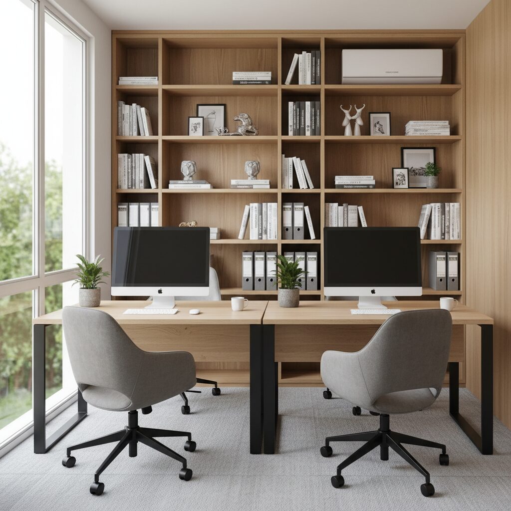 Thiết Kế Văn Phòng Nhỏ Đẹp: Bí Quyết Tối Ưu Không Gian & Nâng Tầm Hiệu Suất Cùng Nội thất văn phòng ANETO