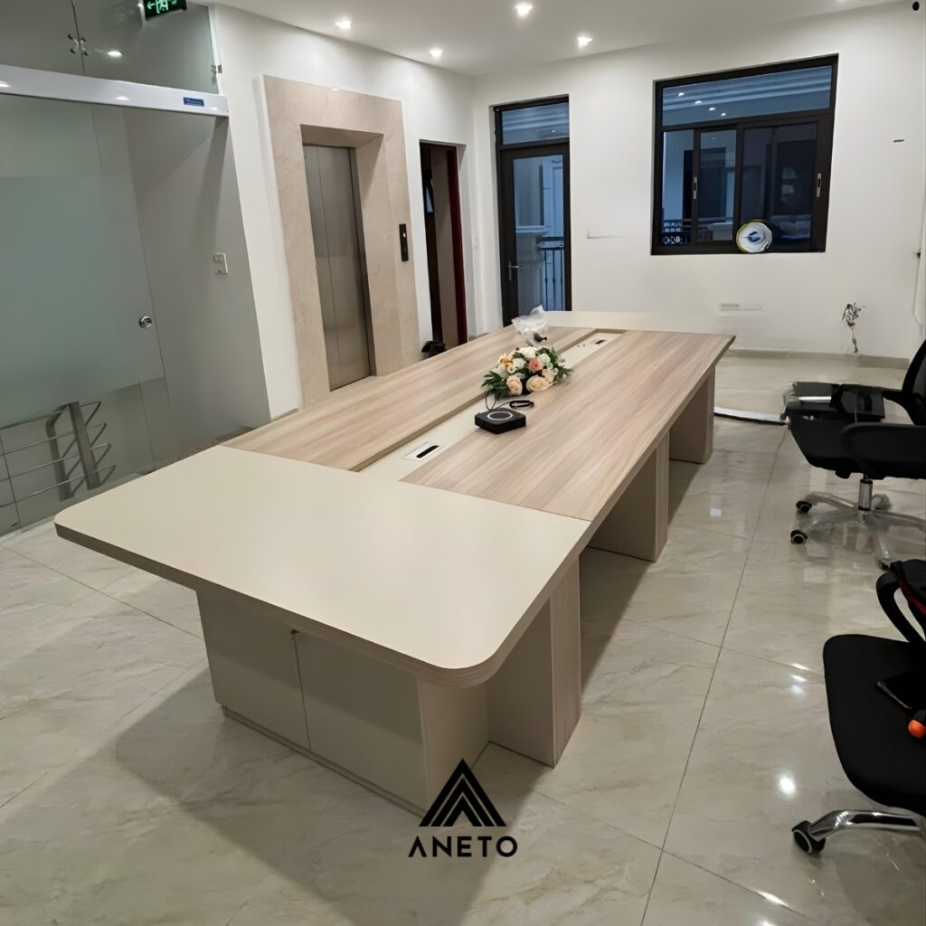 DỰ ÁN BÀN GHẾ PHÒNG HỌP CAO CẤP – CÔNG TY ĐẦU TƯ VÀ HỢP TÁC QUỐC TẾ FDI