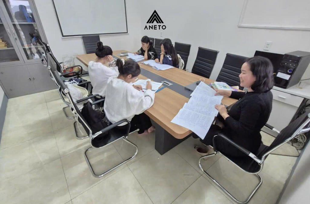 Dự án lắp đặt nội thất bàn ghế phòng họp Trường THPT Kỳ Anh – Hà Tĩnh