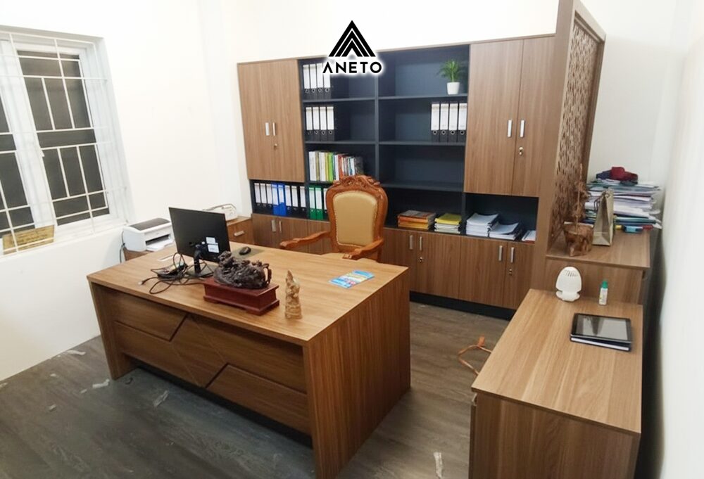Dự án thi công bàn tủ làm việc cho Văn phòng Thanh tra Thành phố Hà Nội