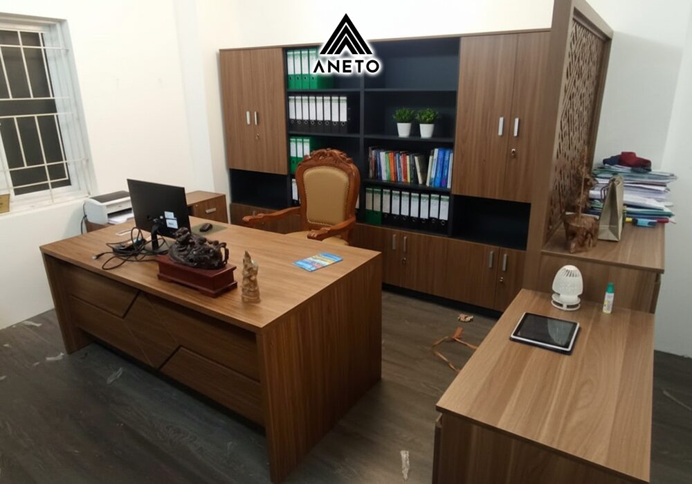 Dự án thi công bàn tủ làm việc cho Văn phòng Thanh tra Thành phố Hà Nội