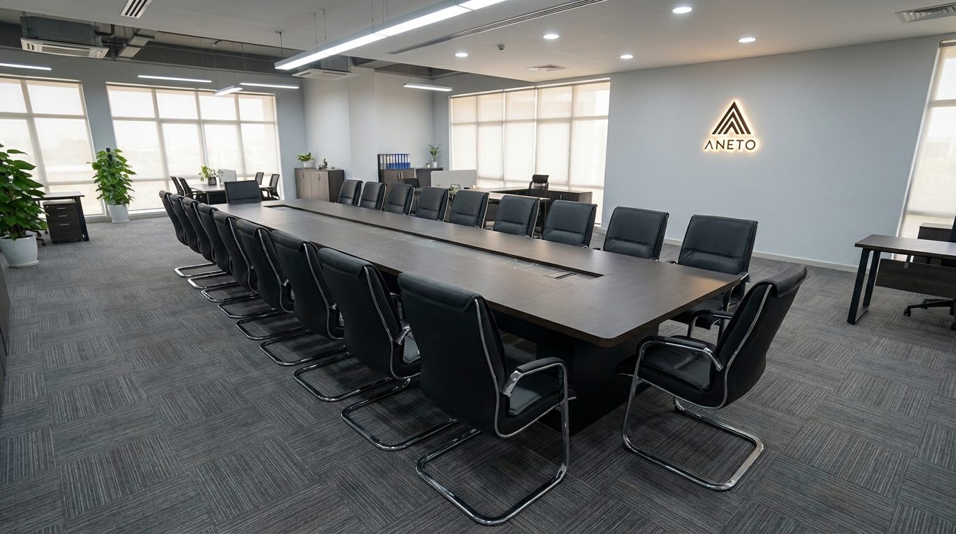 ANETO CUNG CẤP GHẾ PHÒNG HỌP CAO CẤP CHO WON MEDIA