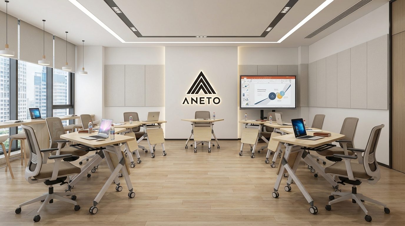 Dự Án Lắp Đặt Bàn Ghế Training Nhập Khẩu Cho Công Ty Cổ Phần Giáo Dục German Link