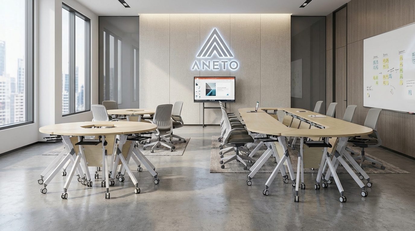 Dự Án Lắp Đặt Bàn Ghế Training Nhập Khẩu Cho Công Ty Cổ Phần Giáo Dục German Link