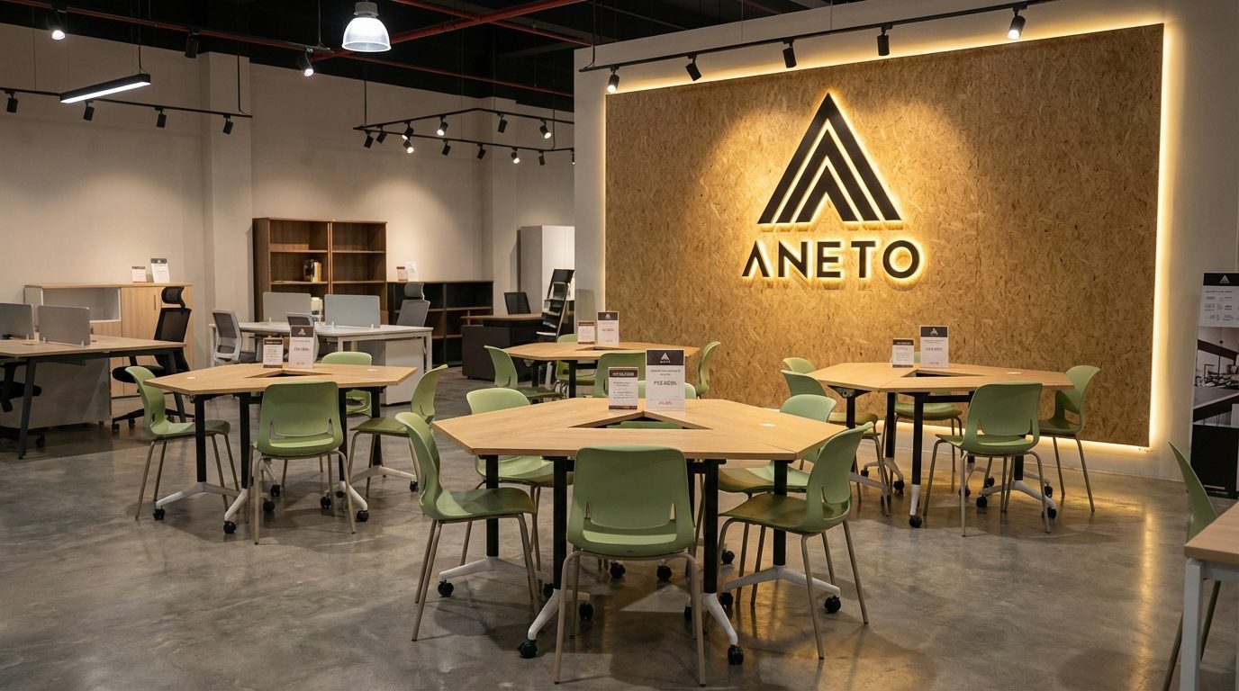 Bàn đào tạo hiện đại tại Bệnh viện Phương Đông – Giải pháp tối ưu cho không gian training chuyên nghiệp