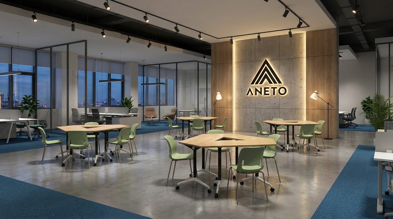 Bàn đào tạo hiện đại tại Bệnh viện Phương Đông – Giải pháp tối ưu cho không gian training chuyên nghiệp