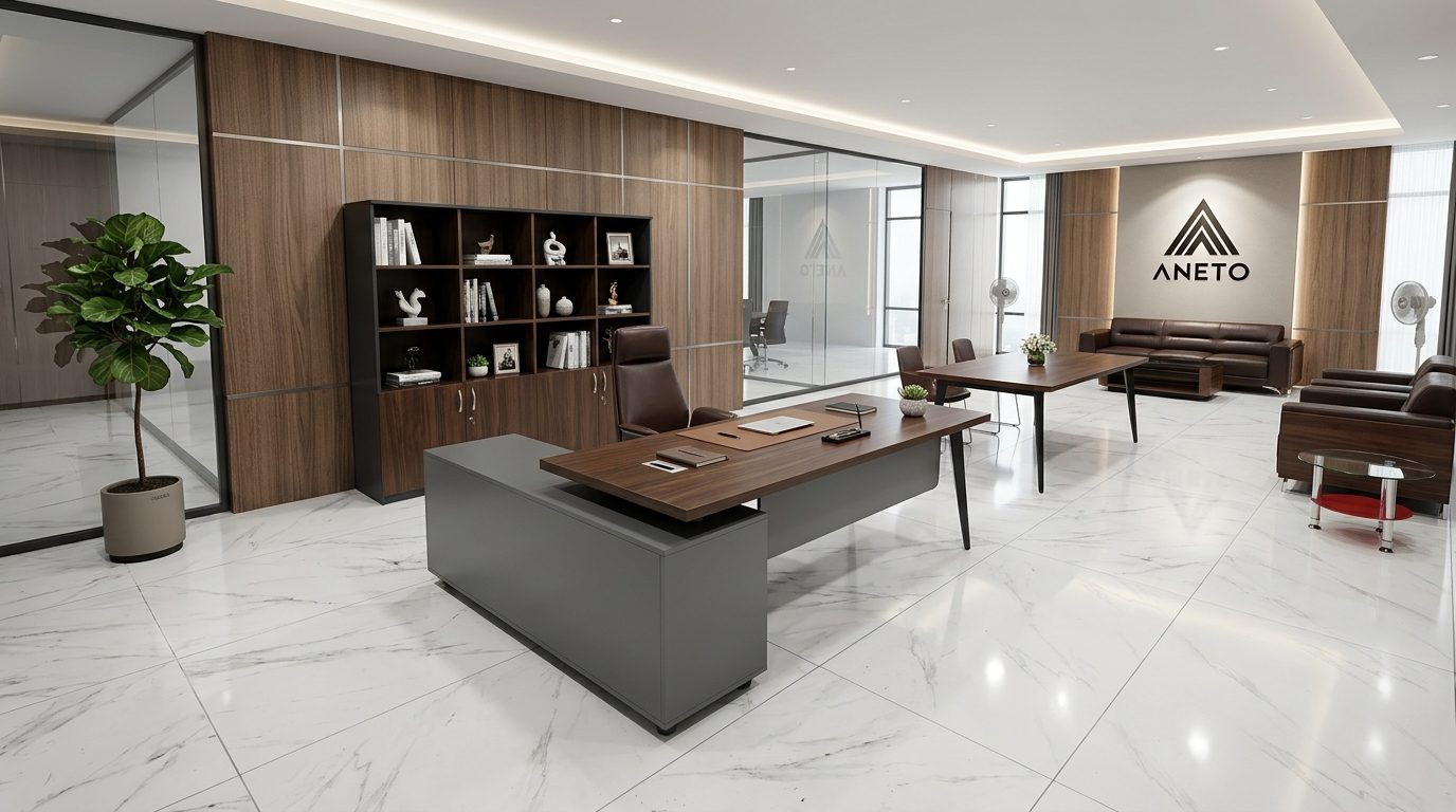 Dự án cung cấp bàn làm việc, tủ tài liệu cho Công ty Cổ Phần Kiến Trúc Việt Thuật