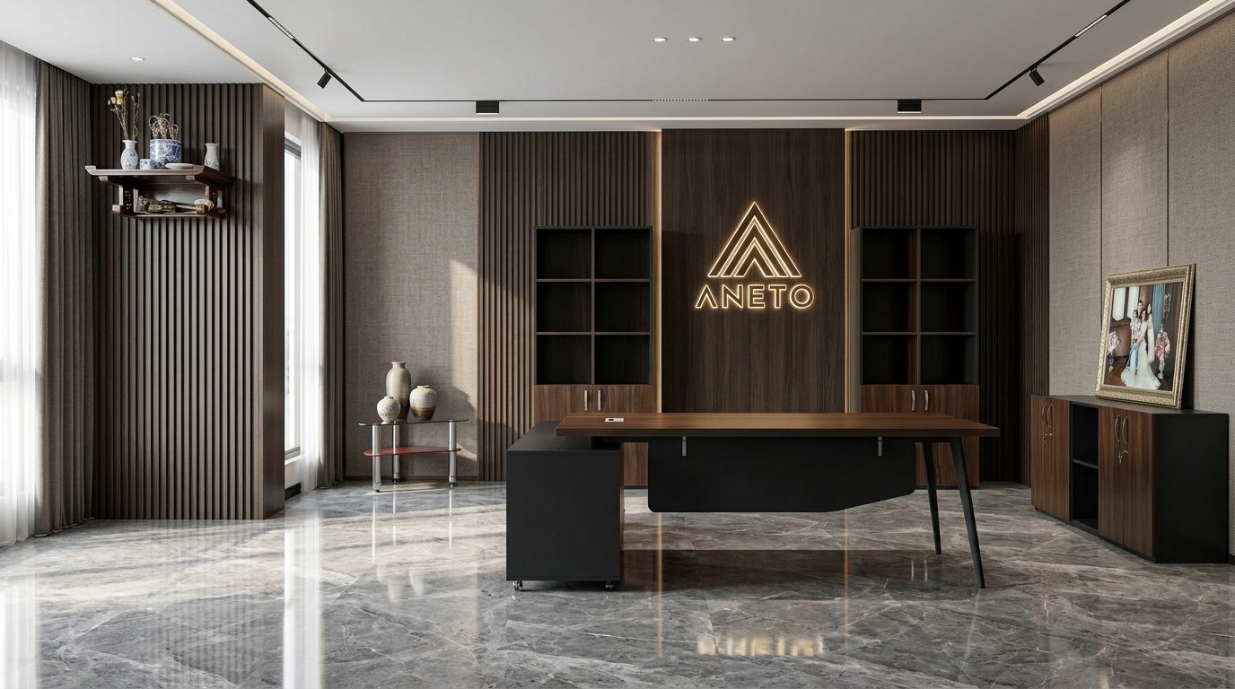 Dự án cung cấp bàn làm việc, tủ tài liệu cho Công ty Cổ Phần Kiến Trúc Việt Thuật