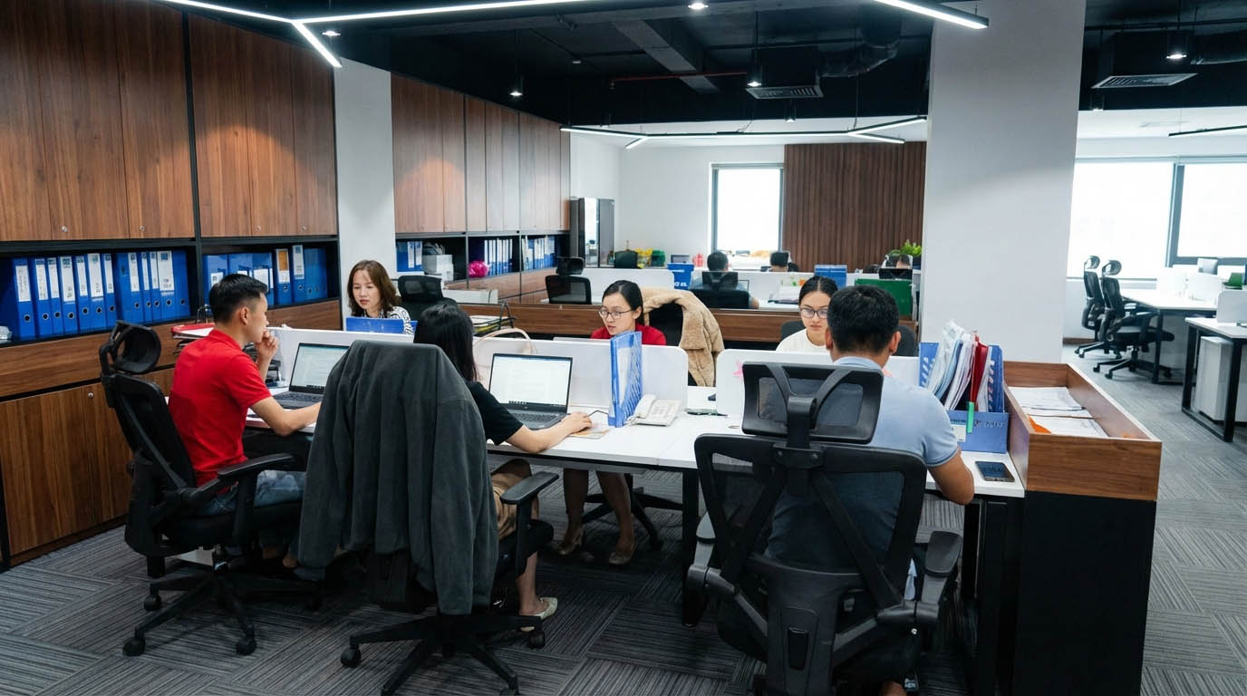 Dự án cung cấp ghế văn phòng cho Công ty Cổ phần Sacons Dự án cung cấp ghế văn phòng cho Công ty Cổ phần Sacons