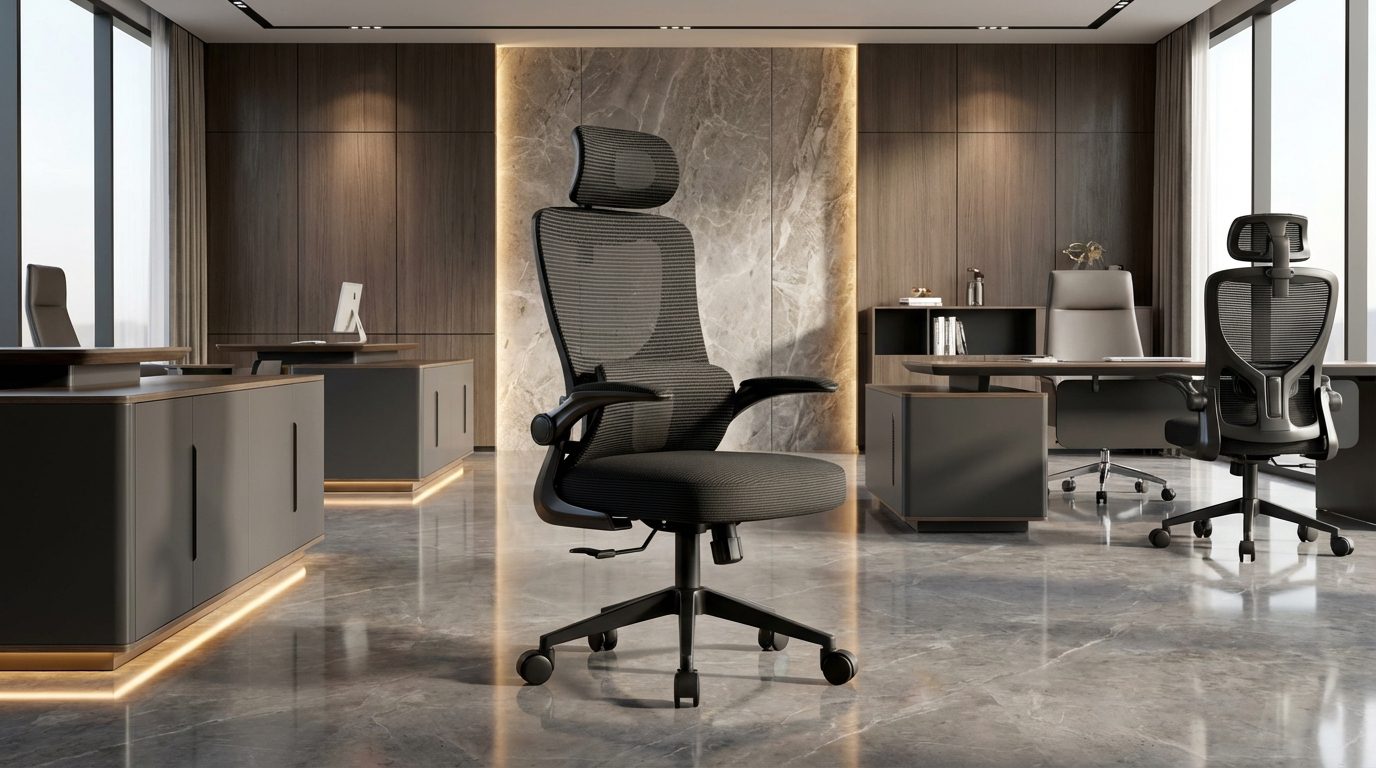 Ghế công thái học Full đen ANETO OC0445111 Ghế công thái học Full đen ANETO OC0445111