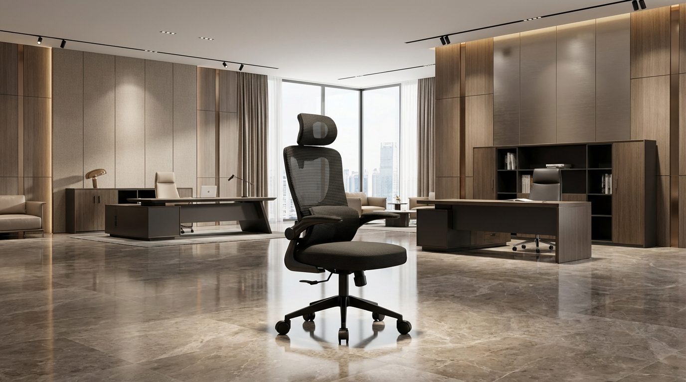 Ghế công thái học Full đen ANETO OC0445111 Ghế công thái học Full đen ANETO OC0445111