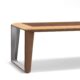 Bàn trà gỗ MDF veneer Sài Gòn 145 x 70 cm - GT29797