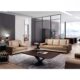 Bàn Trà Hiện Đại GT29832 Khung Thép Gỗ Veneer