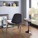 Ghế Cafe Shell Bọc Da Cao Cấp - GC30008