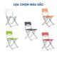 Ghế Cafe Nhôm Nhẹ Bền Đẹp GC29974