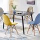 Ghế Eames J4 bọc nỉ cao cấp (GC30220)
