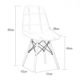 Ghế Eames J4 bọc nỉ cao cấp (GC30220)