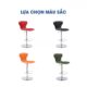 Ghế bar bọc da cao cấp KM30297