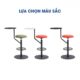 Ghế quầy bar bọc vải cao cấp KM30280