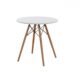 Bàn Trà Tròn Eames Tráng Nhẹ Cao Cấp Màu Trắng - BB30482