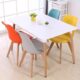 Bàn cà phê Eames Hiện đại Dài 120cm Rộng 80cm - SKU: BB30487