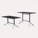 Bàn cà phê hiện đại khung sắt mặt gỗ MDF BB30525