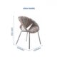 Ghế phòng chờ hiện đại ANETO WF30624