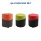 Ghế Ottoman Bọc Nhung WF30654